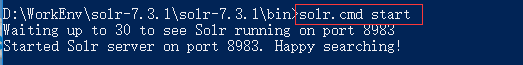 01 、Solr7.3.1 在Win10平台下使用jetty的部署及配置
