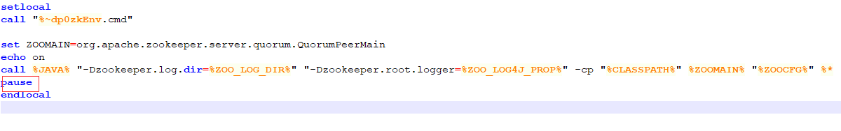 Windows下Zookeeper启动zkServer.cmd闪退问题的解决方案
