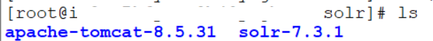 0.5solr7.3.1在CentOS7上的安装